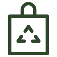 Borse ecologiche completamente biodegradabili